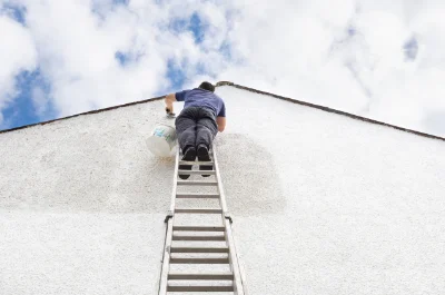 Peinture extérieure au Monteil — façades et ravalement